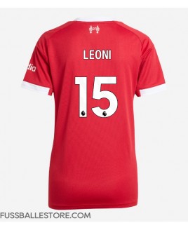 Günstige Liverpool Giovanni Leoni #15 Heimtrikot Damen 2025-26 Kurzarm